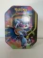 Produktbild: Pokémon Mega-Glurak X ex Tin-Box Deutsch 4x Booster