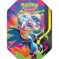 Produktbild: Pokémon-Sammelkartenspiel: Tin-Box Mega-Glurak: Mega-Glurak X