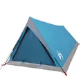 Produktbild: vidaXL Campingzelt, Trekkingzelt für 2 Personen Wasserdicht, Zelt mit Insektenschutz für Outdoor Camping Wandern, Wanderzelt Leicht Tragbar, Blau