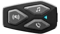 Produktbild: Interphone Helmkommunikationssystem Single-Kit, schwarz