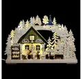 Produktbild: RATAGS Kunsthandwerk Schwibbogen 3D-Schwibbogen Schwibbogenwerkstatt (43x30x7cm) von RATAGS Holzdesign