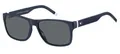 Produktbild: Tommy Hilfiger Sonnenbrille TH 1718 / S  0JU / IR Blau Grau Herren