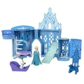 Produktbild: Mattel Disney Frozen Elsa Eisschloss stapelbares Spielset Mini Puppe JDP63