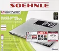 Produktbild: Soehnle Bluetooth Körperanalysewaage Personenwaage Connect 200 BIA Messung 200kg