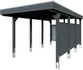 Produktbild: Skanholz Einzelcarport Friesland Set 11, BxT: 314x555 cm, 241 cm Einfahrtshöhe