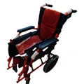 Produktbild: Mobiclinic®, Rollstuhl, Klappbar, Leichtgewicht, Sitz 41 cm, Zwei bremssysteme, 