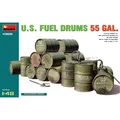 Produktbild: U.S. FUEL DRUMS 55 GAL.KIT 1:48 Miniart Kit Diorami Neues Modell