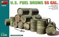 Produktbild: U. S. Fuel Drums 55 Gal. 1:48 Kunststoff Modell Kit Miniart