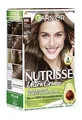 Produktbild: Garnier Nutrisse Dauerhafte Pflege-Haarfarbe mit nährenden Fruchtölen, Coloration mit 8 Wochen Halt, Ultra Crème Tönung, 6N Nude Natürliches Dunkelblond