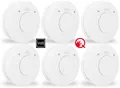 Produktbild: SMARTWARES Rauchmelder RM520, 6 Stück 10.025.28