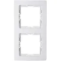 Produktbild: Kopp Abdeckrahmen 2-fach Paris Arktisweiß