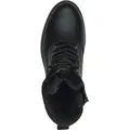 Produktbild: Tamaris Damen Schnürboot Warmfutter Reißverschluss Stiefelette 1-26266-43, Größe:38 EU, Farbe:Schwarz - Schwarz - 38