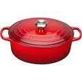 Produktbild: Le Creuset Bräter oval Signature 29 cm Kirschrot