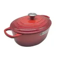 Produktbild: Le Creuset Bräter Kochgeschirr Cocotte oval 29 cm Gusseisen langlebig vielseit