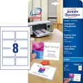 Produktbild: AVERY Zweckform Premium Visitenkarten glänzend 240 g/qm 80 Visitenkarten
