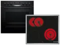 Produktbild: Bosch HND671LS67 Set Einbauherd HEB578BB3 + Glaskeramikkochfeld NKN645GA2E