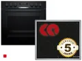 Produktbild: Bosch HND671LS67 Set Einbauherd HEB578BB3 + Glaskeramikkochfeld NKN645GA2E