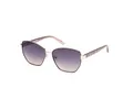 Produktbild: Guess GU00102 20B shiny grey 56/14/140 Damen Sonnenbrillen