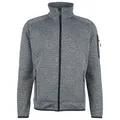 Produktbild: CMP - Jacket Jacquard Knitted 3H60747N - Fleecejacke Gr 56 grau