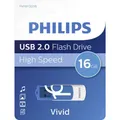 Produktbild: Philips VIVID USB-Stick 16 GB Blau FM16FD05B/00 USB-A (USB 2.0)