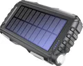 Produktbild: Denver PSO-20010 MK2 Solar Powerbank 20000 mAh Anthrazit Taschenlampe, Statusanzeige
