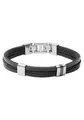 Produktbild: Fossil Armband Schmuck Geschenk Edelstahl Leder VINTAGE CASUAL