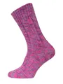 Produktbild: HomeOfSocks Ein Paar 100% Wollsocken Herren Und Damen - Extra Dicke Warme Schurwolle Natürliche Regulierung Der Fußtemperatur Strapazierfähig | Pink Gr. 39-42