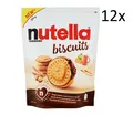 Produktbild: 12x Ferrero Nutella Biscuits Mit Nutella gefüllte Kekse mit Haselnusscreme 304g