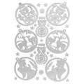 Produktbild: 3D Sticker Deluxe | Winter & Weihnachten | Erhabene Aufkleber | ideal für Wei...