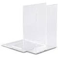 Produktbild: Maul Buchstütze 3513905, glasklar, 15 x 21cm, aus Acryl, 2 Stützen, 2 Stück