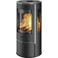 Produktbild: Fireplace Amarant Kaminofen Stahl Schwarz | Topplatte Glas - Schwarz