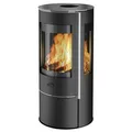 Produktbild: Fireplace Kaminofen Zeitbrandofen Amarant Glas Schwarz (6 kW)
