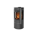 Produktbild: Fireplace Amarant Kaminofen 6 kW Stahl Schwarz Topplatte Glas Freistellbar K6240