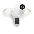 Produktbild: Ring Floodlight Cam Wired Plus - 4er-Set