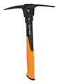 Produktbild: Fiskars Pro Kreuzhacke IsoCore S für grobe Arbeiten auf harten, steinigen Böden, Länge: 36 cm, Gewicht: 1,2 kg, Schwarz/Orange, 1062937