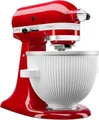 Produktbild: KitchenAid Eisbereiteraufsatz 5KSMICM, Zubehör für Classic 4,3 Liter 5K45SS - Ultra Power 4,3 Liter KSM90 - Artisan 4,8 Liter: KSM125, KSM150, 5KSM156, 5KSM175PS, 5KSM180, 5KSM185PS, 5KSM195PS. Artisan 6,9 Liter 5KSM7580X - Heavy Duty 6,9 Liter 5KSM7591X - Professional 6,9 Liter 5KSM7990X.