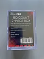 Produktbild: Ultra Pro - Deck Box Plastik - 150 Karten - 2 Teile, zum schieben