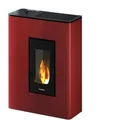 Produktbild: Freepoint Pelletofen FreePoint Pelletofen Atri Metall Bordeaux 4,9 kW