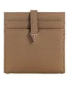 Produktbild: GUESS Damen Laurel Tab Card Case Wallet, Dark Taupe, Einheitsgröße