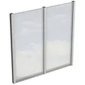 Produktbild: SKANHOLZ Seitenwand, B x H: 193 x 200 cm, Holz, Farbe: nussbaum