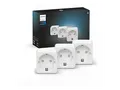 Produktbild: PHILIPS Hue Smart Plug 3er Set Steckdose
