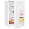 Produktbild: Exquisit Kühlschrank ohne Gefrierfach, 127 Liter, 55 cm Breit, Freistehend, Kompakt, Temperaturregelung, LED-Licht, KS516-V-040E weiss