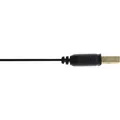 Produktbild: 34620F InLine USB 2.0 Flachkabel Verlängerung A ST / BU schwarz Kontakte go ~D~