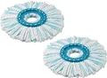 Produktbild: Leifheit 2er Set Ersatzkopf Clean Twist Disc Mop micro duo alle Bodenarten
