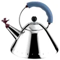 Produktbild: Alessi - 9093 Wasserkessel, poliert / hellblau