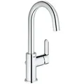 Produktbild: Bauedge - Waschtisch Einhebelmischer L, Mit Ablaufgarnitur, Verchromt 23760000 - Grohe