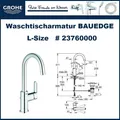 Produktbild: GROHE Einhand Waschtischbatterie BAUEDGE 23760000 Waschbecken Armatur L-Size