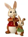 Produktbild: Goebel Hasenpaar Flötenduo H 15 cm Figur Ostern Neuheit 2022 5051