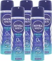 Produktbild: 5 x NIVEA MEN Fresh Ocean Deo Spray je 150ml 0%  48h Schutz Deodorant
