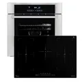Produktbild: Herd: 60cm Einbauofen EB8015ED + 77cm Induktionsherd IH87705FZ / Grill/Heißluft/Teleskop-Auszugselemente/Automatischer Timer / SET8015IH77FZ